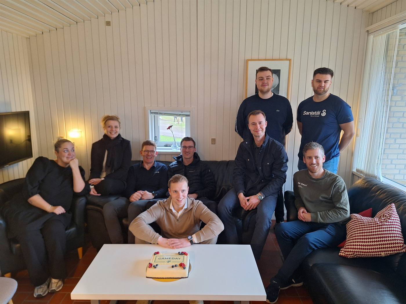 Hold 1 samlet på sidste dag af GAMEDAY